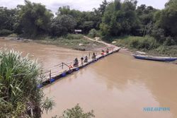 Jembatan Sasak Solo-Gadingan Tetap Beroperasi, tapi Pakai Sistem Buka Tutup