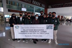 7 Mahasiswa Perhotelan Politeknik Indonusa Solo Berangkat ke Taiwan