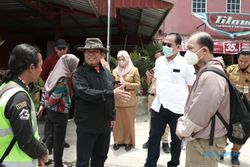 Penataan Koridor Jl Juanda Solo Mandek, Kontraktor Terancam Diputus Kontrak