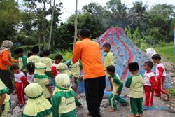 Taman Edukasi Bencana di Kali Poitan Klaten Mulai Diuji Coba
