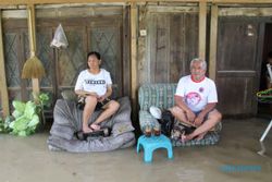 Bengawan Solo Meluap, Permukiman di Juwiring Klaten Banjir Pagi hingga Siang