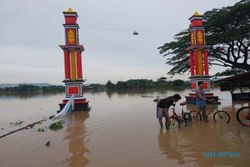 Hujan Lebat 2 Jam Lebih, Total 3 Kecamatan di Sukoharjo Terendam Banjir