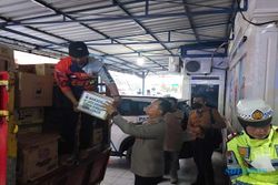 Bantu Korban Gempa, Polisi Sukoharjo dan Relawan Beri Bantuan Puluhan Juta