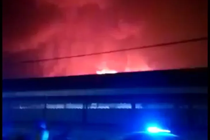 Pabrik Rokok Gudang Garam Kediri Kebakaran, Terdengar Suara Ledakan 3 Kali