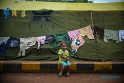 Potret Anak-Anak Korban Gempa Cianjur di Lokasi Pengungsian