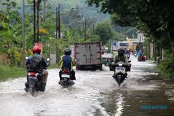 Jalan dan Sekolah di Bayat Klaten Masih Terendam Banjir, Ini Penampakannya