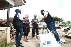 Gerak Cepat, BRI Salurkan Bantuan ke Warga Terdampak Gempa Cianjur