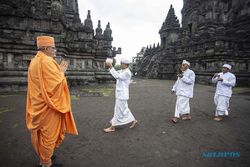 Kunjungi Candi Prambanan, Delegasi R20 Saksikan Ritual Tumpek Landep Umat Hindu