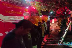 Semalam, 2 Bangunan Rumah Lantai II Hangus Terbakar di Sragen