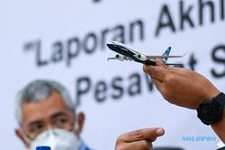 KNKT Ungkap Hasil Investigasi Penyebab Kecelakaan Pesawat Sriwijaya Air SJ182