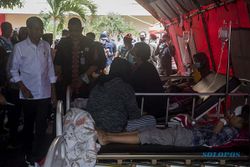 Kunjungi RSUD Sayang Cianjur, Jokowi Pastikan Penanganan Korban Gempa
