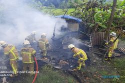 Korsleting, Bekas Warung di Prambanan Klaten Ludes Terbakar