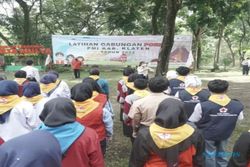 Forum Remaja PMI se-Klaten Ikuti Latihan Gabungan di Bumi Perkemahan Kalikotes