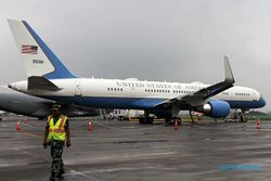 Pesawat Kenegaraan Peserta KTT G20 Parkir di Bandara Juanda, Dijaga Ketat TNI