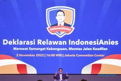 Anies Hadiri Peresmian Relawan IndonesiAnis, Galang Dukungan untuk Pilpres 2024