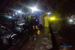 Terseret Arus Air saat Hujan Deras, Pemotor Kecemplung Selokan di Trucuk Klaten