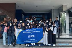 Literasi Media, Mahasiswa Fakultas Hukum dan Bisnis UDB Solo ke Griya Solopos