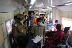 Ada Rail Clinic di Stasiun Delanggu Klaten, dari Vaksin hingga Bagikan Sembako