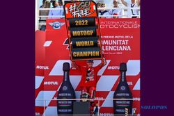 Daftar Juara Dunia MotoGP: Pecco Bagnaia Teruskan Dominasi Rossi