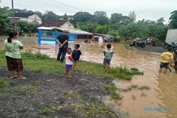 Sejumlah Rumah di Ngringo Karanganyar Terendam Air Luapan Sungai Bengawan Solo