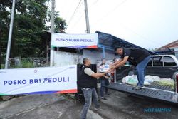 Bantu Korban Gempa Cianjur, BRI Bangun Posko Kesehatan & Bagikan Nasi Bungkus