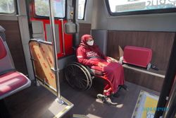 Bus Trans Semarang Ramah Disabilitas Resmi Mengaspal, Begini Tampilannya