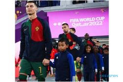 Wow! Player Escort Cristiano Ronaldo di Piala Dunia 2022 Ini Berdarah Sukoharjo