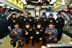KSAD dan KSAU di Kapal Selam saat Presiden Pilih KSAL jadi Calon Panglima TNI