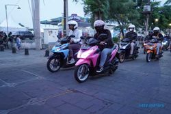 Honda Community Jateng Ajak Bikers Honda Vario Nyoride Keliling Kota Semarang
