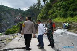 Terdampak Longsor, Jalan Lumajang-Malang Jalur Piket Nol Ditutup Total