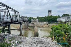 Proyek Jembatan Jurug B Solo: Fondasi Timur Kelar, Alat Berat Dipindah ke Barat