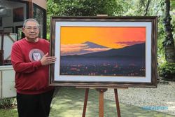 Menarik! Lukisan Karya SBY Bakal Dijual di Pasar Seni Lukis Surabaya