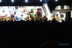 Woro dan Nabila Sukses Goyang Jatinom Klaten di Konser Gempur Rokok Ilegal