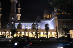Diresmikan Besok, Intip Sederet Fasilitas di Masjid Raya Sheikh Zayed Solo