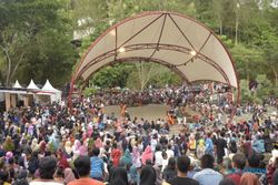 Penampilan Reog Ponorogo Tutup Rangkaian Day at The Museum di MKI Wonogiri