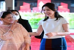 Wah! Pesona Ibu Negara Korsel Kim Keon Hee Sukses Pukau Warganet