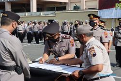 Sejumlah Perwira Dimutasi, Kapolres Semarang Ingatkan Dedikasi dan Loyalitas