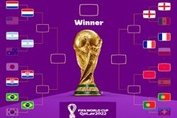 Road to Final Piala Dunia 2022: Maroko Tantang Portugal di Perempat Final