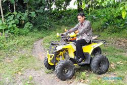 Begini Sensasi Menjajal Motor ATV Anyar di Desa Wisata Siwur Emas Sragen