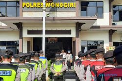 Jaga Kondusivitas di Pilkades Serentak, Polres Wonogiri Sebar 443 Anggota