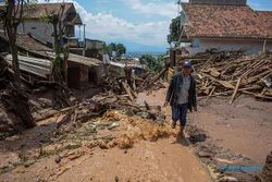 Kondisi Pasca Banjir Bandang di Sumedang, 2 Warga Meninggal Terseret Arus