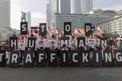 Ribuan Pekerja Migran Kirab di Jakarta, Kampanye Perangi Perdagangan Manusia