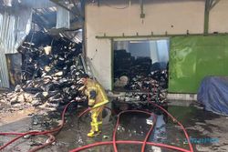 Polres Klaten Selidiki Penyebab Kebakaran di Gudang Pabrik Tekstil Pedan