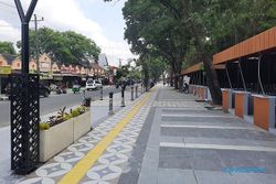 Rapi dan Tertata, Ini Potret Cantiknya Jalur Pedestrian & Selter Manahan Solo