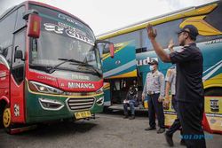 Jelang Libur Nataru, Dishub DKI Jakarta Cek Kelaikan Bus di Terminal Kalideres
