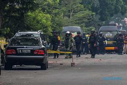 Tim Gegana Sterilisasi TKP Bom Bunuh Diri di Kawasan Astanaanyar Bandung