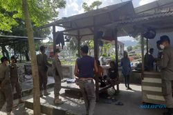 Satpol PP Klaten Garuk 7 PGOT di Taman Candi Bocah Prambanan