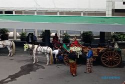 Penampakan Kereta Kuda di Royal Ambarrukmo Jelang Akad Nikah Kaesang-Erina