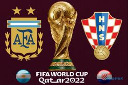 Susunan Pemain Argentina vs Kroasia: Di Maria Cadangan, Argentina 4-4-2