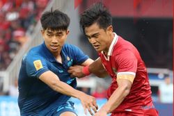 Unggul Jumlah Pemain Sejak Menit 62, Indonesia Ditahan Thailand 1-1